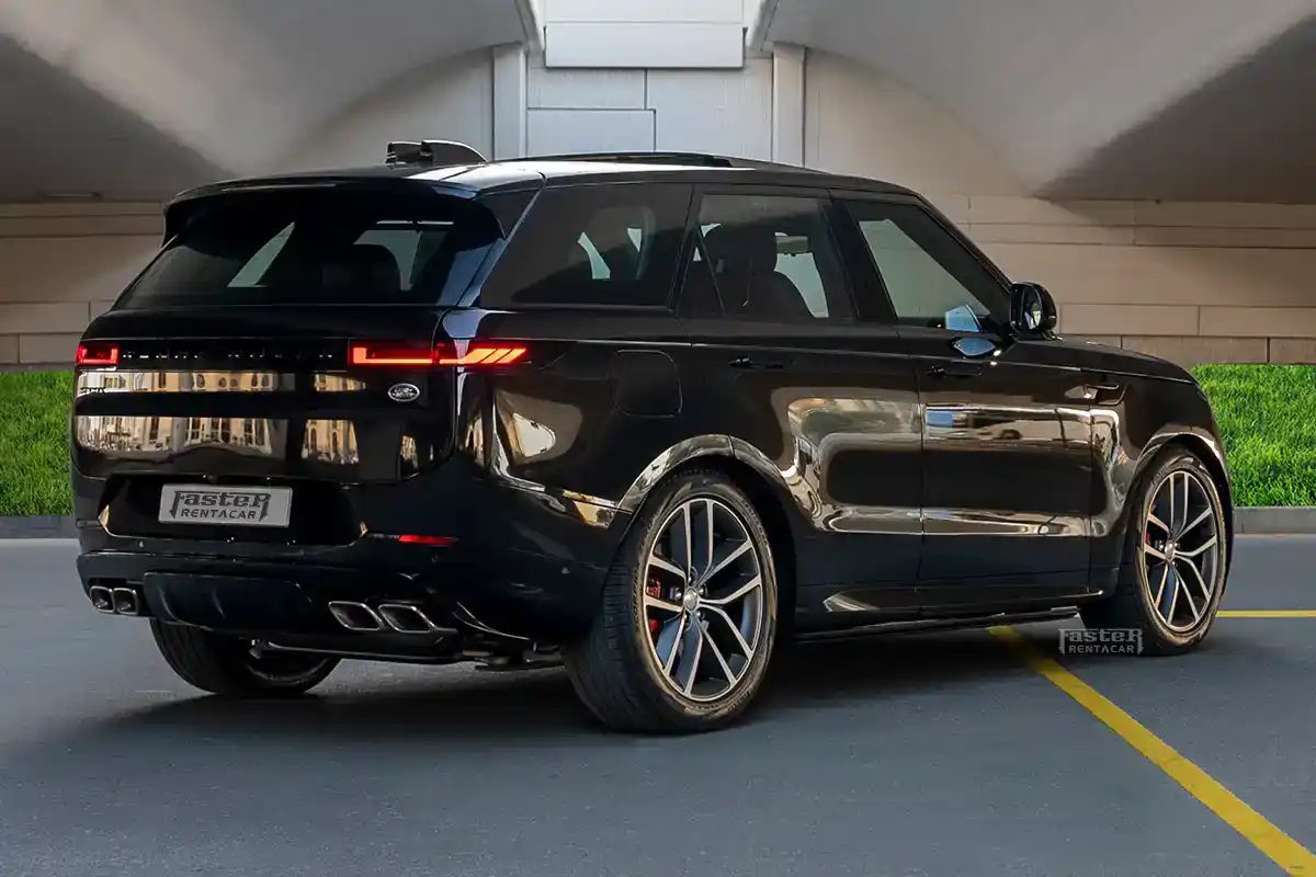 Range Rover Sport - Black back side